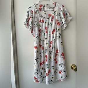 Style & Co White Floral Dress